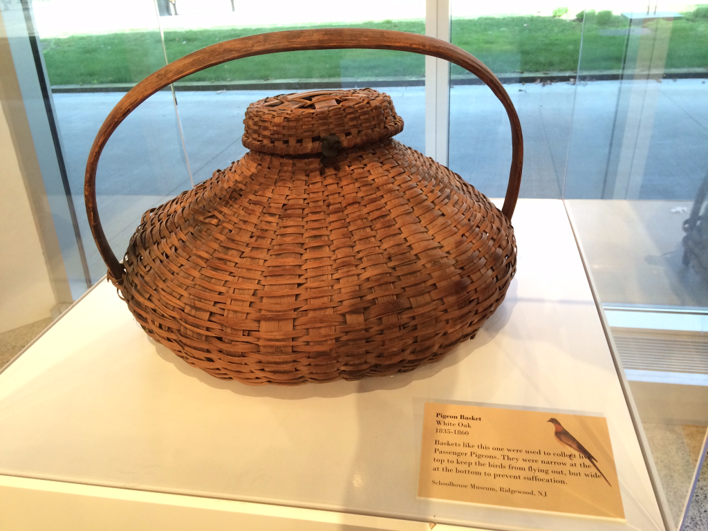 Basket for passenger pigeons, New Jersey State Museum