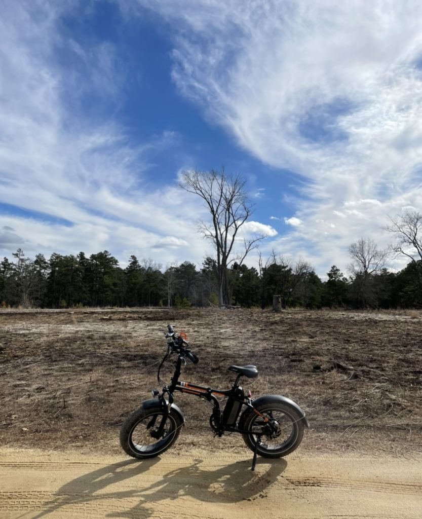 ebike at ghost town